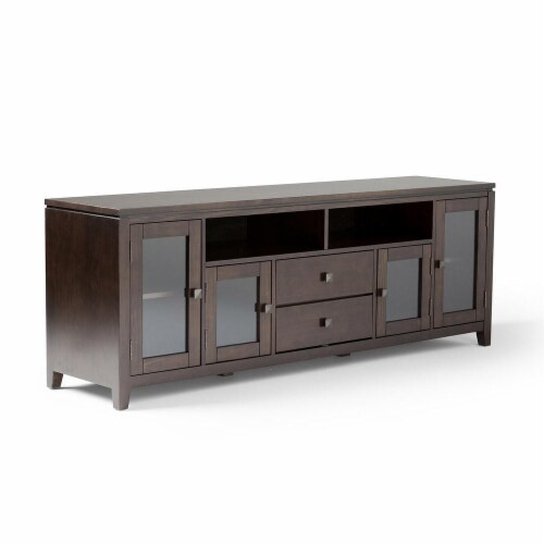 Dark mahogany tv stand deals