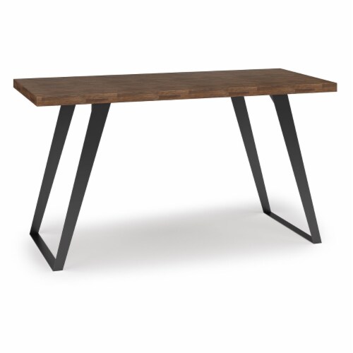 Bon augure rustic wood on sale computer desk