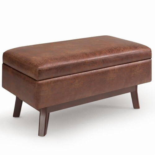 Simpli home clearance owen ottoman