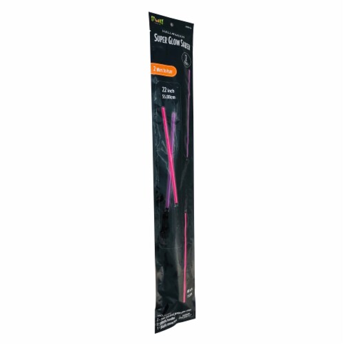 Super Glow Saber Treat Carrier 2 Pack - Blue/Green Perspective: front