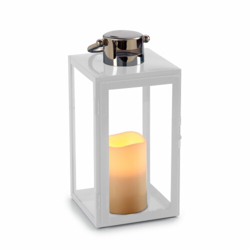 Smart Design Nemo White LED Candle Lantern Perspective: front