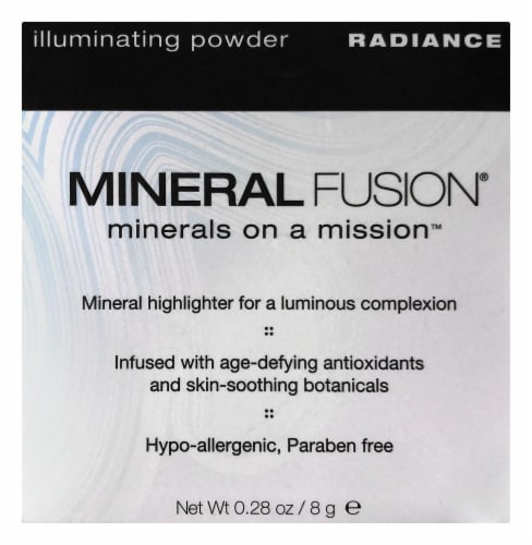 Mineral Fusion Illuminating Powder Radiance Mineral Highlighter Perspective: front