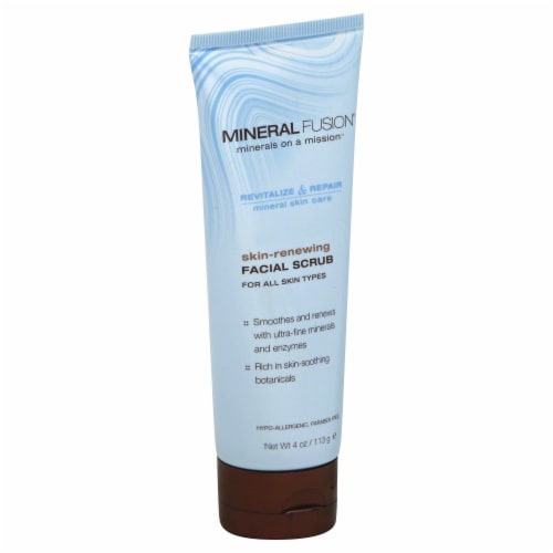 Mineral Fusion Skin Renew Face Scrub Perspective: front
