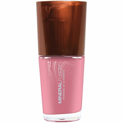 Mineral Fusion Pale Pink Nail Polish Perspective: front