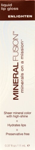 Mineral Fusion Enlighten Liquid Lip Gloss Perspective: front