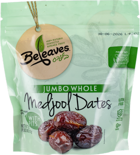 Beleaves™ Jumbo Medjool Dates Perspective: front