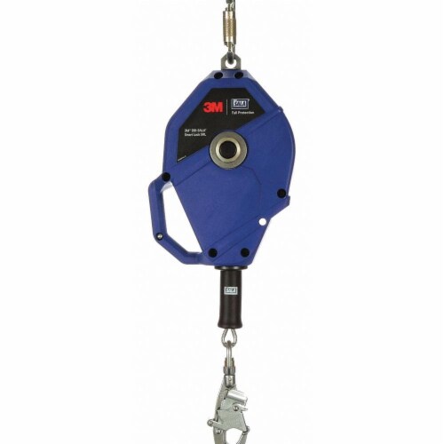 3m Dbi-Sala Self-Retracting Lifeline,Blue  3503821 Perspective: front