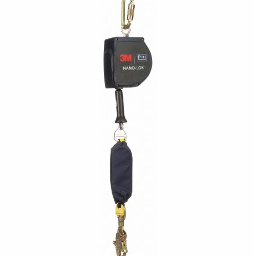 3m Dbi-Sala Self Retracting Lifeline,15 ft. L,Blue  3501694 Perspective: front