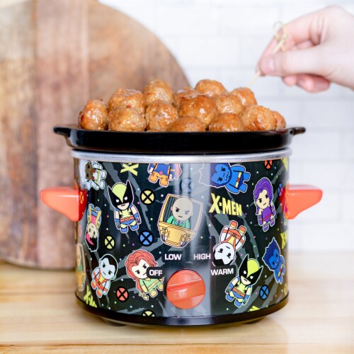 Uncanny Brands Marvel X-Men Kawaii 2 Quart Slow Cooker, 1 - Foods Co.