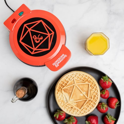 Uncanny Brands Dungeons & Dragons Waffle Maker Perspective: front