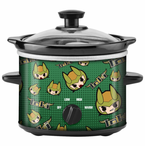 Uncanny Brands Marvel's Loki 2 Quart Slow Cooker