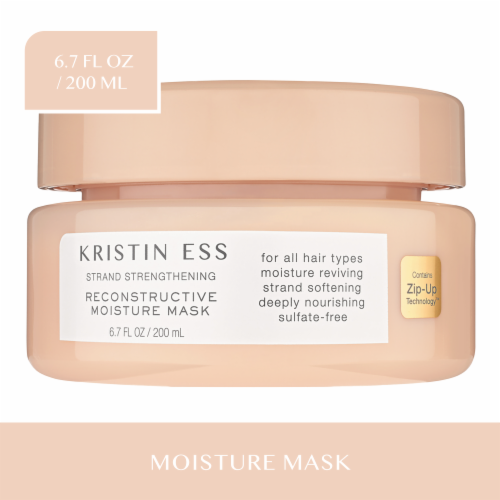 Kristin Ess Deep Conditioner Hair Mask With Shea Butter & Pea Protein For Dry Damaged Hair Repair Perspective: front