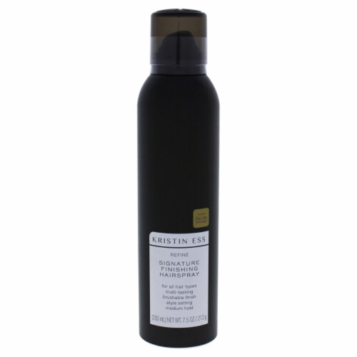 Kristin Ess Refine Signature Finishing Spray Hairspray 7.5 oz Perspective: front