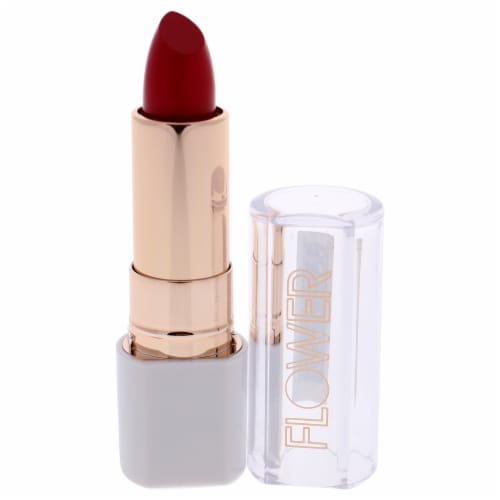 Flower Beauty Petal Pout Delicate Dew Lip Color 100 Matte Lipstick Perspective: front