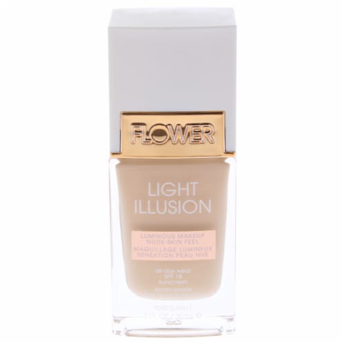 Flower Light Illusion Foundation Porcelain Perspective: front