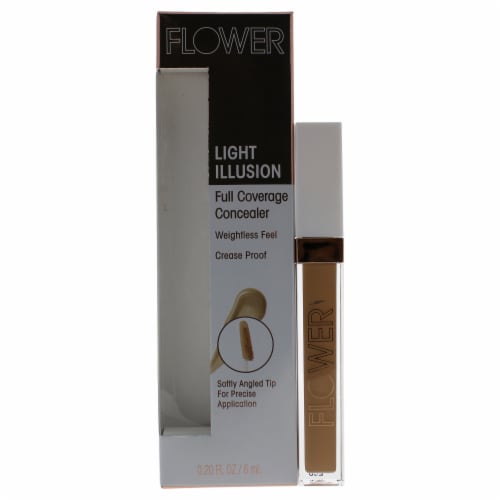 FLOWER Beauty M12 Light Medium Light Illusion Full Coverage Concealer Perspective: front