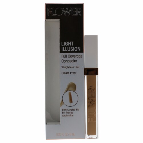 FLOWER Beauty M12 Light Medium Light Illusion Full Coverage Concealer Perspective: front
