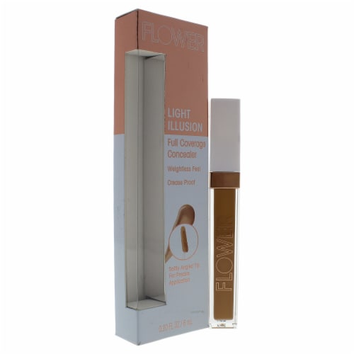 Flower Beauty Light Illusion Medium Deep Full Coverage Concealer Perspective: front