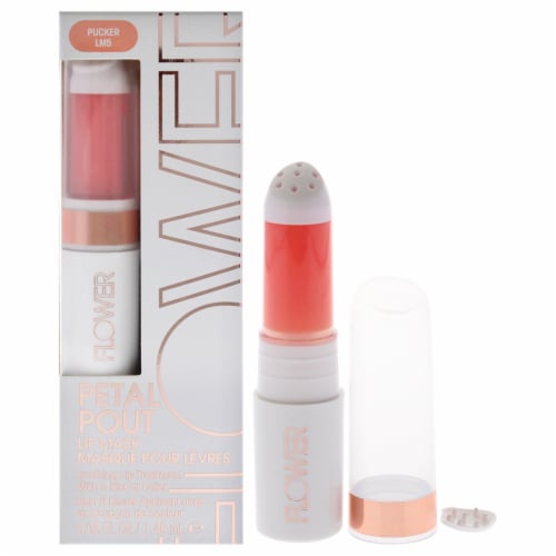 Flower Petal Pout Lip Mask Pucker Perspective: front