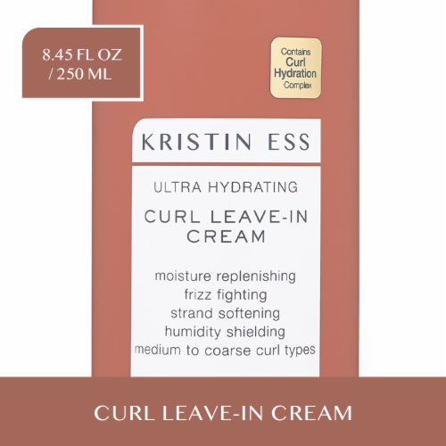 Kristin Ess Ultra Hydrating Curl Leave-In Cream Perspective: front