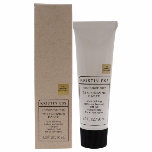 Kristin Ess Fragrance Free Texturizing Paste 3 oz Perspective: front