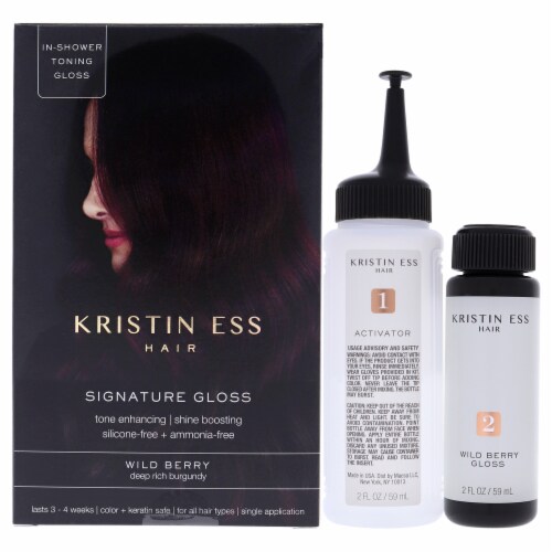 Kristin Ess Signature Hair Gloss Wild Berry Hair Color 1 Application, 1  Application - Kroger