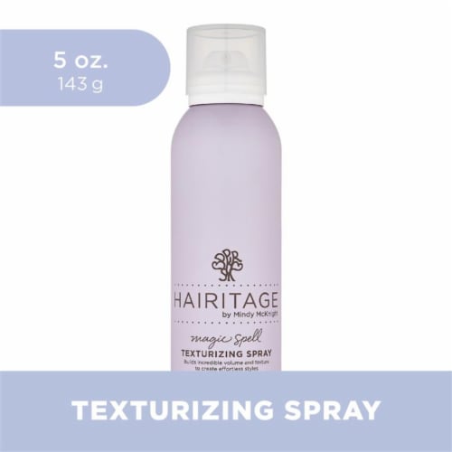 Hairitage Magic Spell Texturizing Spray For Volume + Hair Styling - Medium Hold - Vegan Perspective: front