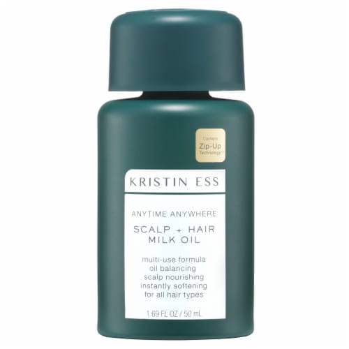 Kristin Ess Anytime Anywhere Scalp + Hair Milk Oil Perspective: front
