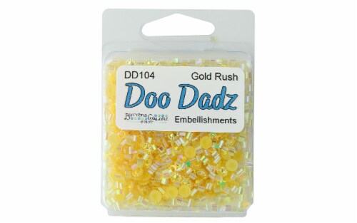Buttons Galore Doodadz Embellishments-Gold Rush Perspective: front