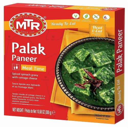 MTR Ready To Eat Palak Paneer Perspective: front