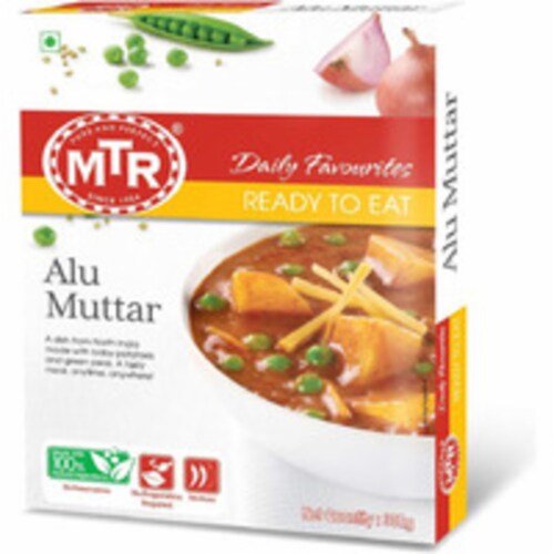 MTR Ready To Eat Alu Muttar - 300 Gm (10.58 Oz) Perspective: front
