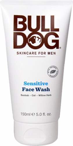 Bulldog Skincare for Men Sensitive Face Wash Perspective: front
