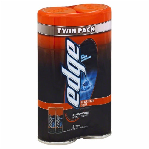 Edge Shave Gel Twin Pack Perspective: front