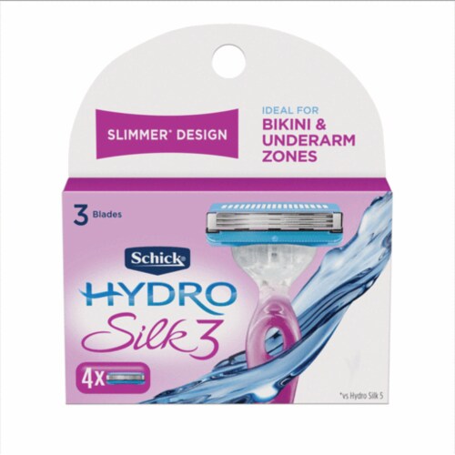 Schick Hydro Silk Exfoliating Dermaplaning Replacement Refill Blades Perspective: front
