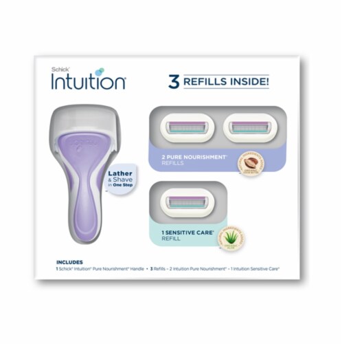 Schick® Intuition® Holiday Gift Set Perspective: front
