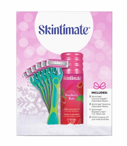 Schick Skintimate® Disposables Variety Holiday Gift Set Perspective: front