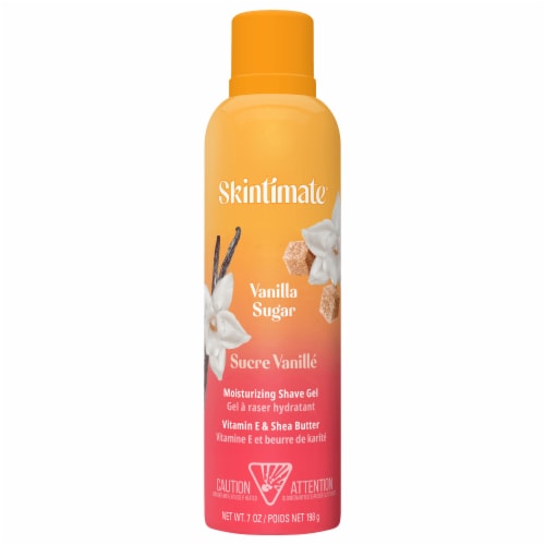 Skintimate Vanilla Sugar Shave Gel Perspective: front