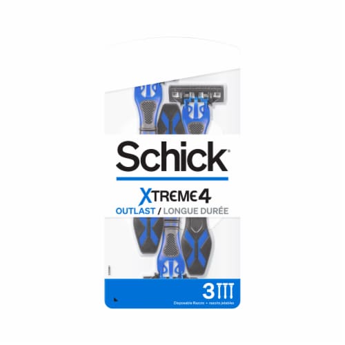 Schick Xtreme 4 Disposable Razor Perspective: front