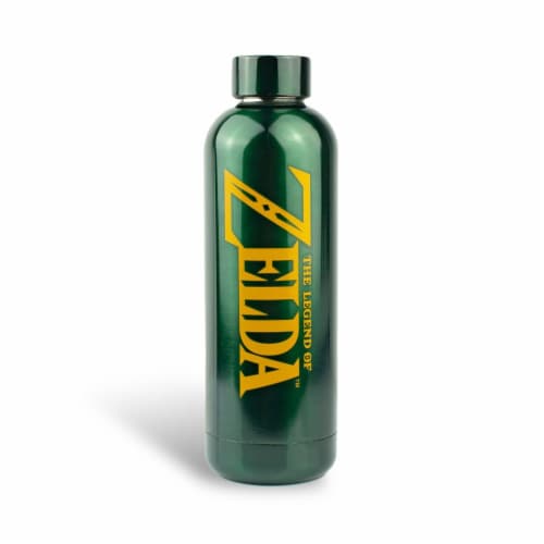 Legend of Zelda Hyrule Stainless Steel Water Bottle Perspective: front