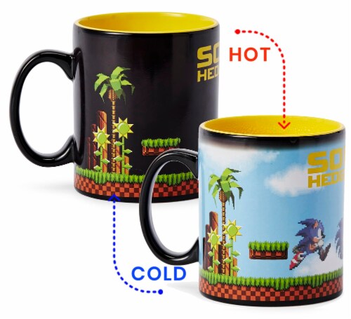 Sonic the Hedgehog Heat Changing 16-Bit Ceramic Coffee Mug