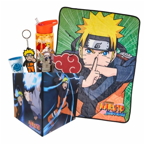 Naruto Shippuden LookSee Collector's Box | Includes 5 Naruto Themed Collectibles Perspective: front