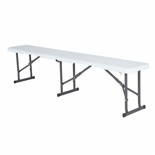 Lifetime Fold-In-Half Bench Perspective: front