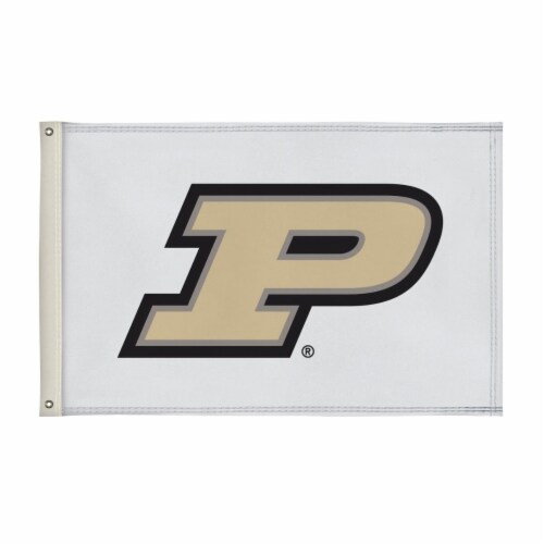 Showdown Displays 810002PUR-002 2 x 3 ft. Purdue Boilermakers NCAA Flag - No.002 Perspective: front