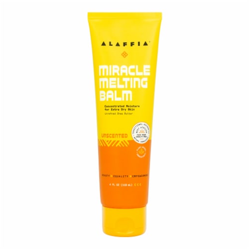Alaffia® Miracle Melting Unscented Balm Perspective: front