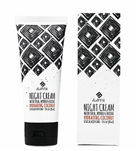 Alaffia Hydrating Coconut Reishi Night Cream Perspective: front