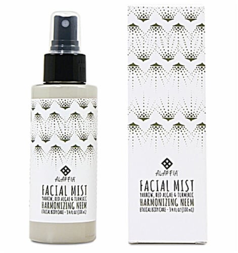 Alaffia  Facial Mist Harmonizing Neem Turmeric Perspective: front