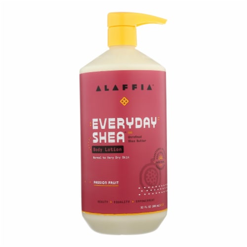 Alaffia Passion Fruit Body Lotion Perspective: front