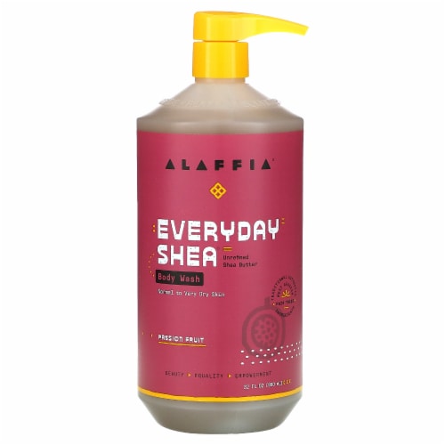 Alaffia Everyday Shea Passion Fruit Body Wash Perspective: front