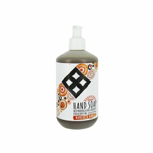 Alaffia Everyday Shea® Hand Soap Mandarin Mango Perspective: front