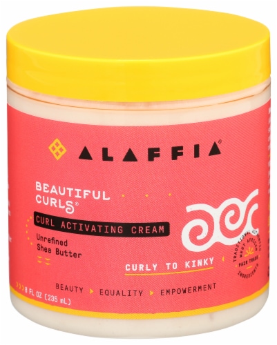 Alaffia Beautiful Curls Curl Activating Cream Perspective: front